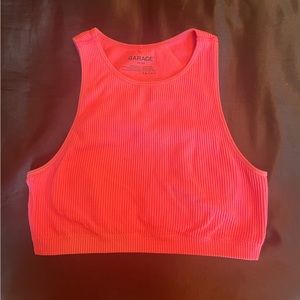 Pink Garage Crop Top